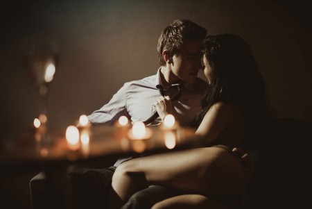 ambiance coquine et lumières
